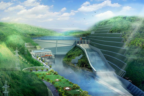 赤坎老挝南塔河1号水电站项目